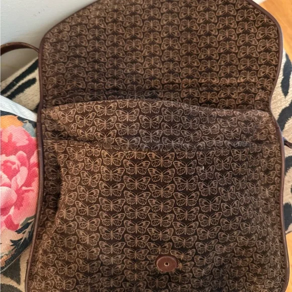 Rare BOTTEGA VENETA Butterfly 🦋🦋 Crossbody Chocolate - Picture 10 of 14